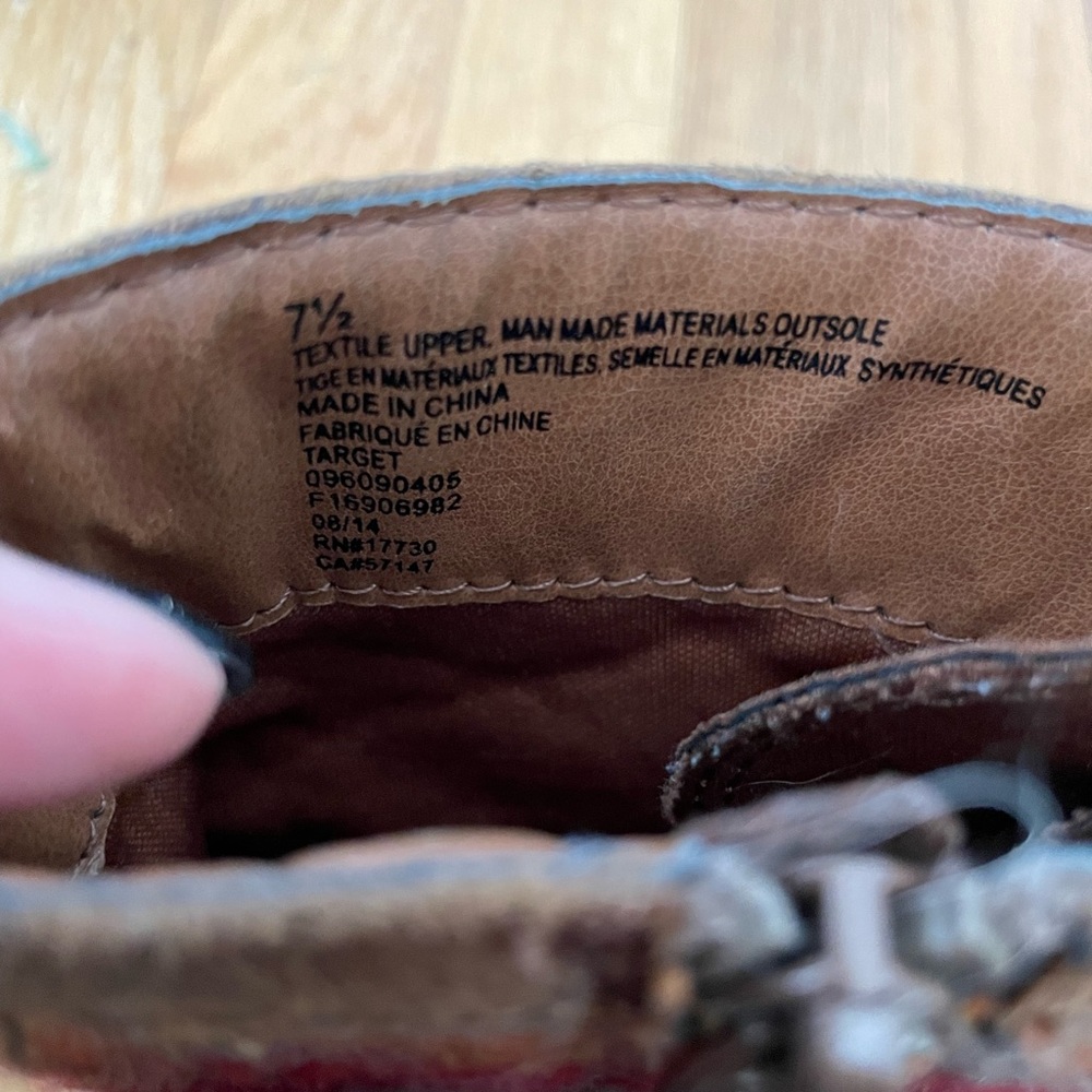 Target Fall Combat Boots - Picture 3 of 3